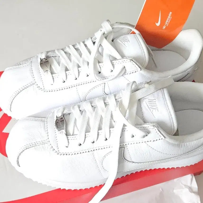 [BUNJANG] Nike Cortez '72 Premium Leather White 240 / 240 나이키 코르테즈 올화이트