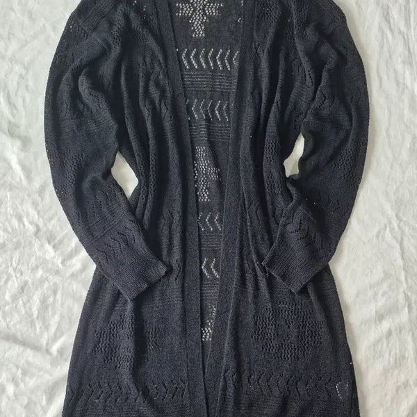 [BUNJANG] CECIL McBEE Punch Crochet Cardigan / CECIL McBEE 세실맥비 펀칭 크로셰 가디건 일본빈티지