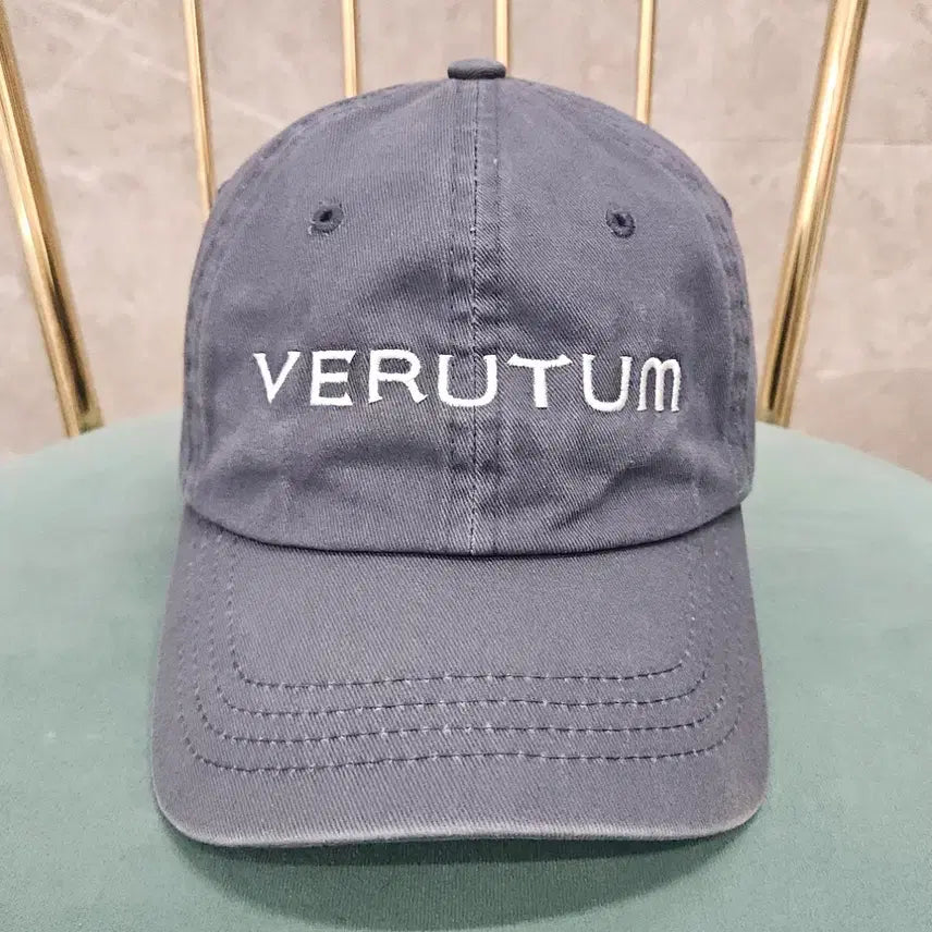 [BUNJANG] Verutum Blue-Gray Cotton Baseball Cap (Women's) / VERUTUM 베루툼 볼캡 모자