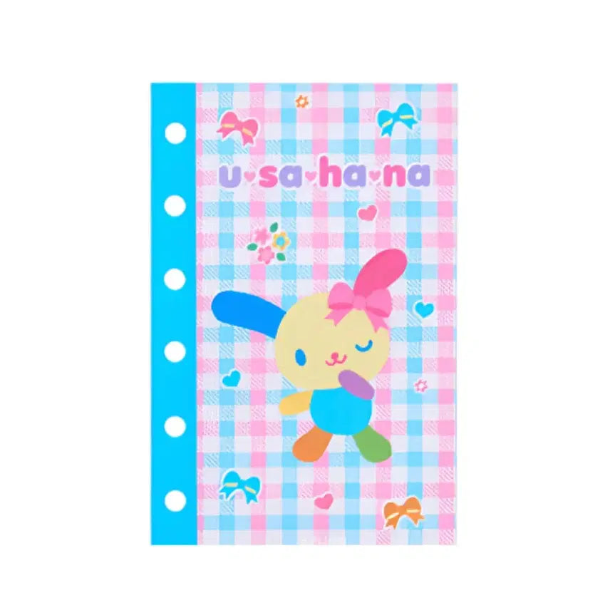 [BUNJANG] Sanrio Usahana 6-Ring Binder Inserts (Sticker Paper) / 산리오 우사하나 6공 바인더 내지 이형지 새상품
