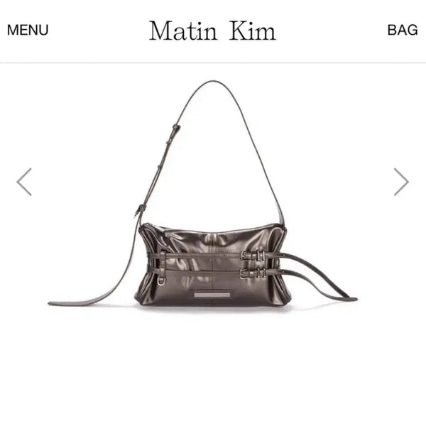 [BUNJANG] Matin Kim Double Belted Strap Mini Bag / matin kim 마뗑킴 더블벨티드 스트랩 미니백