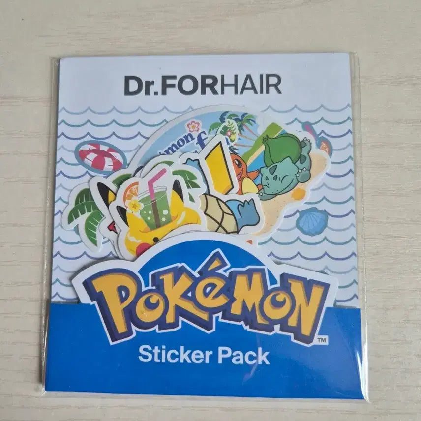 [BUNJANG] Dr. For Hair Pokemon Stickers Pack / 닥터포헤어 포켓몬스터 스티커팩