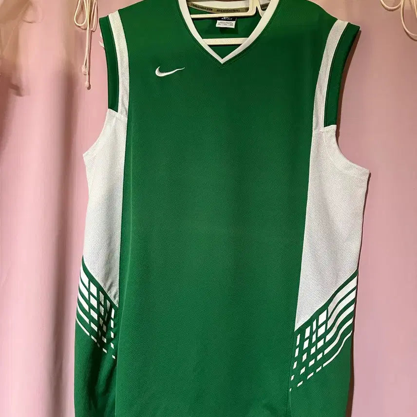 [BUNJANG] Nike Old School Sleeveless Basketball Jersey / 나이키 초록 나시 나이키 농구티 나이키 올드스쿨 나이키나시