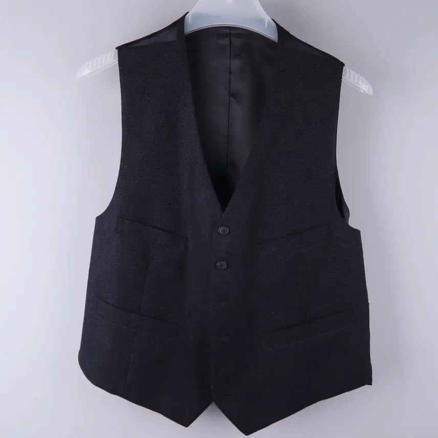 [BUNJANG] Charcoal Suit Vest (95) / 정장 베스트 정장 조끼 차콜 (95)
