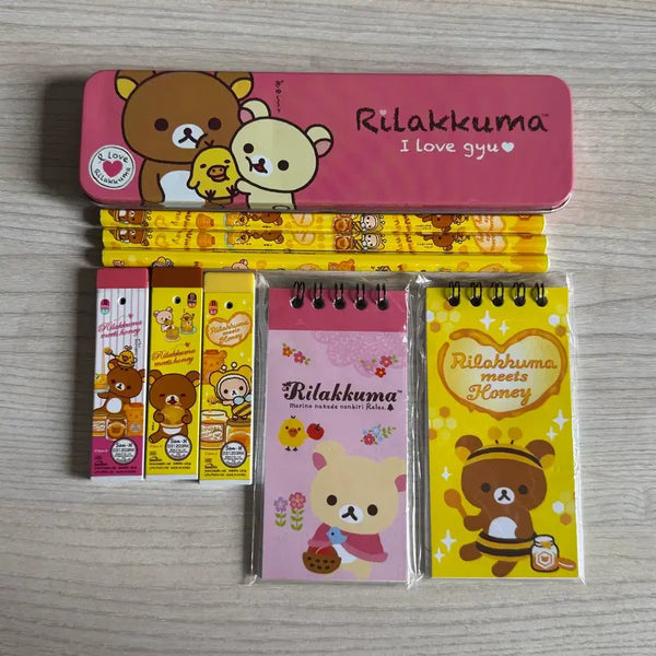 [BUNJANG] Classic Rilakkuma Stationery Set / 고전 리락쿠마 필기구 세트