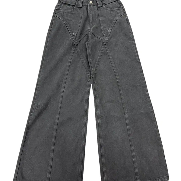 [BUNJANG] No Face Studio Heavy Wave Denim Used Black / 노페이스 스튜디오 헤비 웨이브 데님 유즈드 블랙 KREAM