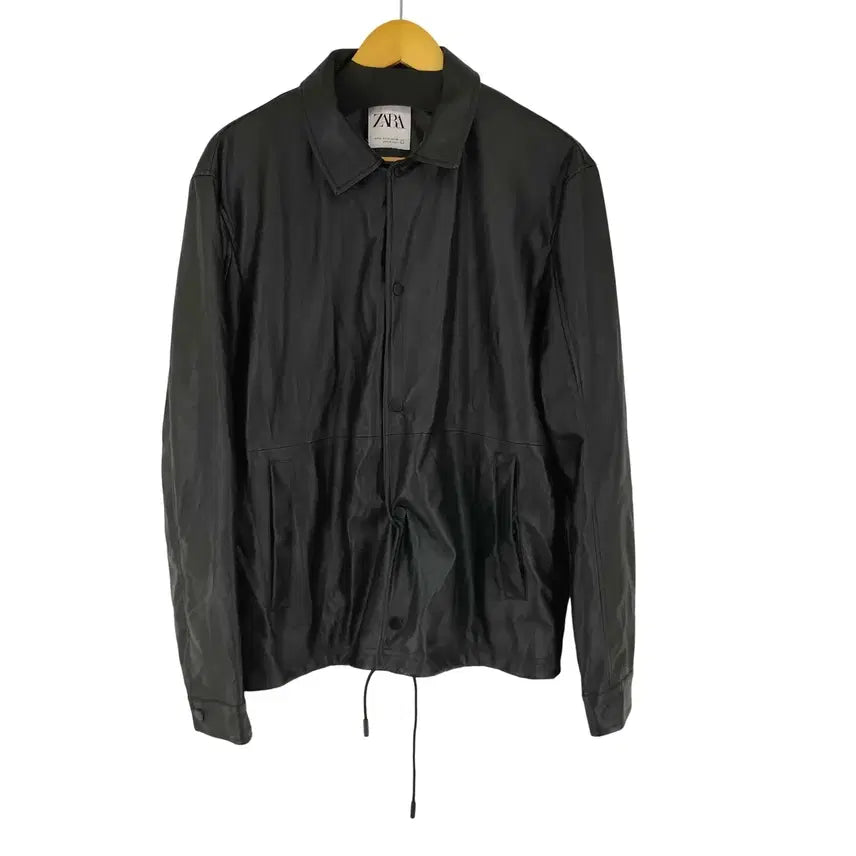 [BUNJANG] Zara Eco Leather Jacket XL / 자라 레더 자켓 XL