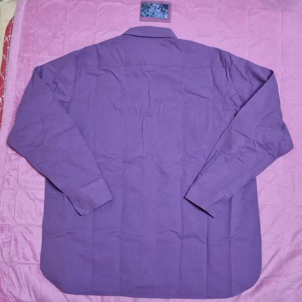 [BUNJANG] Blackout Workshirt Purple M / 블랙아웃 워크셔츠퍼플M(새상품)