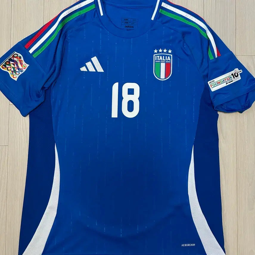 [BUNJANG] Adidas Italy Football Jersey / 아디다스 이탈리아 축구 유니폼