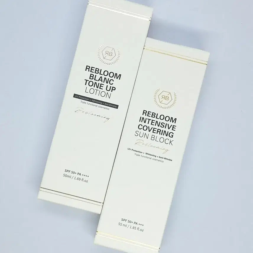 [BUNJANG] Reble Rebloom Tone-up Lotion Sunblock / 최신 리블 리블룸 톤업로션 선블럭 선크림