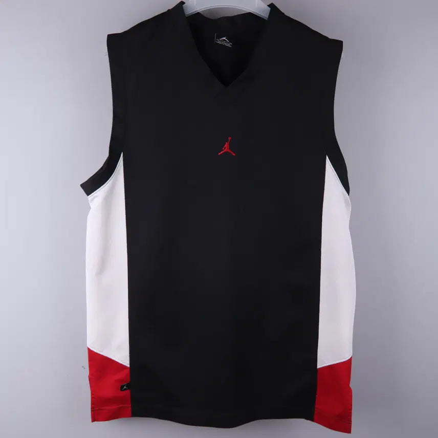 [BUNJANG] Nike Jordan Basketball Tank Top Black (M) / 나이키 조던 농구 나시 민소매 블랙 (M)