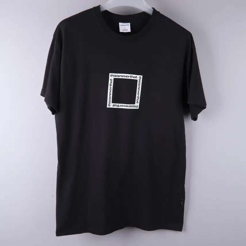 [BUNJANG] Thisisneverthat Black T-Shirt (M) / 디스이즈네버댓 블랙 반팔 티셔츠 (M)