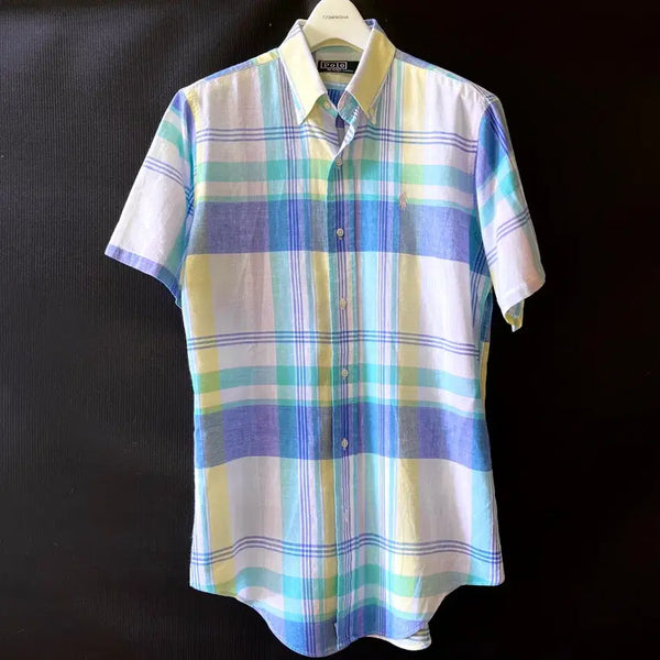 [BUNJANG] Polo Ralph Lauren Made in U.S.A. Madras Shirt / S) 폴로 랄프로렌 Made in U.S.A. 마드라스 셔츠