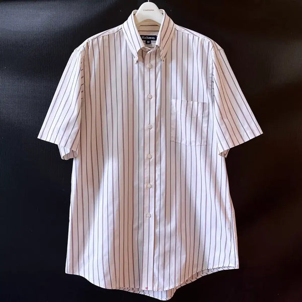 [BUNJANG] Hathaway 90s Made in USA Button-Down Shirt / XL) 90s 해서웨이 Made in U.S.A 버튼다운 셔츠