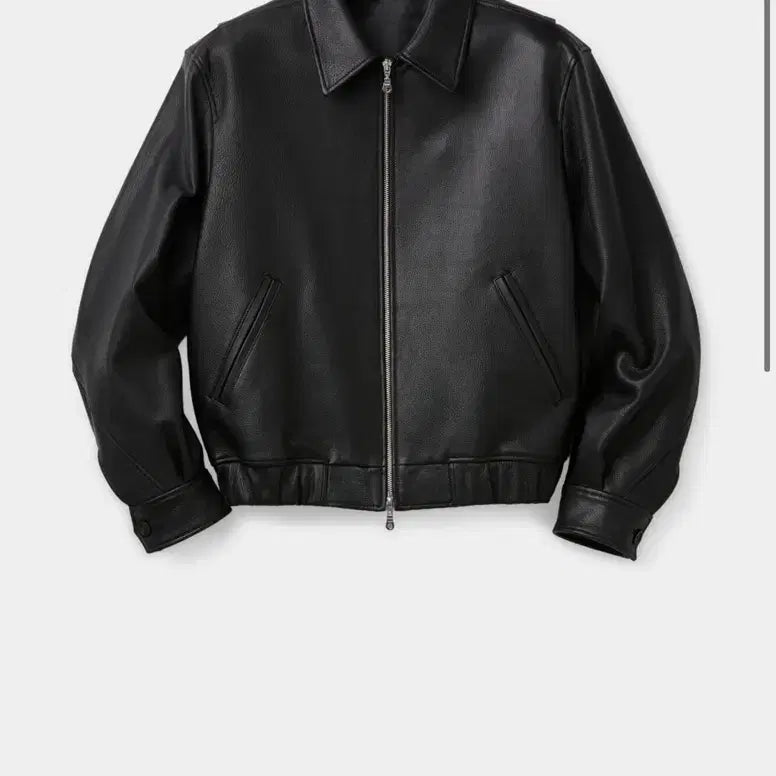[BUNJANG] Coar Goat Skin Blouson Leather Jacket / 쿠어 고트스킨 블루종 레더