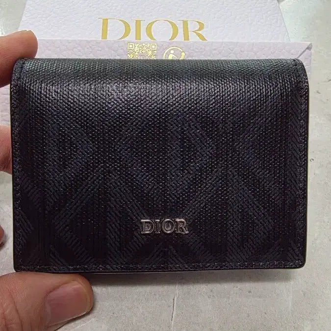 [BUNJANG] Dior Business CD Diamond Card Holder / 디올 비즈니스 CD 다이아몬드 카드지갑