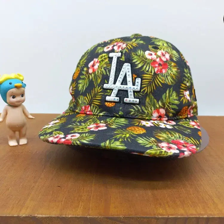 [BUNJANG] MLB Kids LA Dodgers Palm Tree Baseball Cap Black / 키즈 모자 MLB LA다저스 야자수 블랙