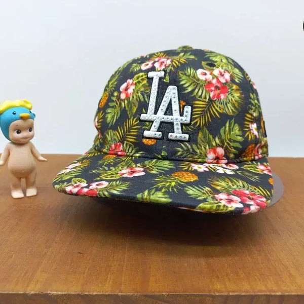 [BUNJANG] MLB Kids LA Dodgers Palm Tree Baseball Cap Black / 키즈 모자 MLB LA다저스 야자수 블랙