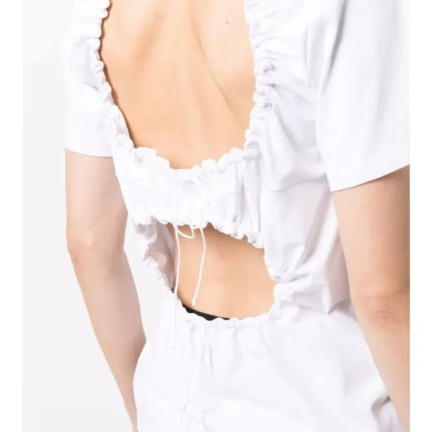 [BUNJANG] Cecilie Bahnsen Backless T-Shirt US 8 / 세실리아 반센 백리스 티셔츠 us8