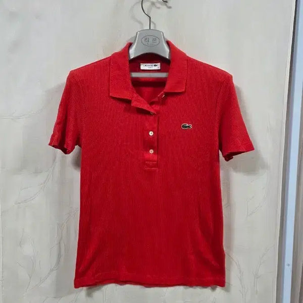 [BUNJANG] Lacoste Women's Short Sleeve Knit (Size 90) / 라코스테여성반팔니트(90)