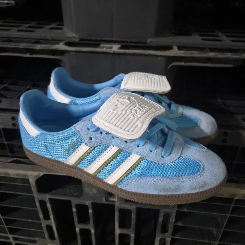 [BUNJANG] Adidas Samba LT Semi Blue:White / 아디다스 삼바 LT - 세미블루:화이트 (230)