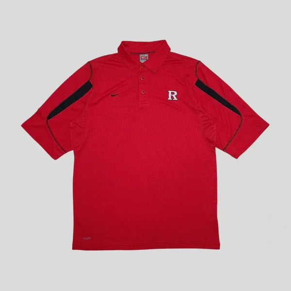 [BUNJANG] Nike Rutgers Collar Short Sleeve T-Shirt / 나이키 럿거스 카라 반팔티