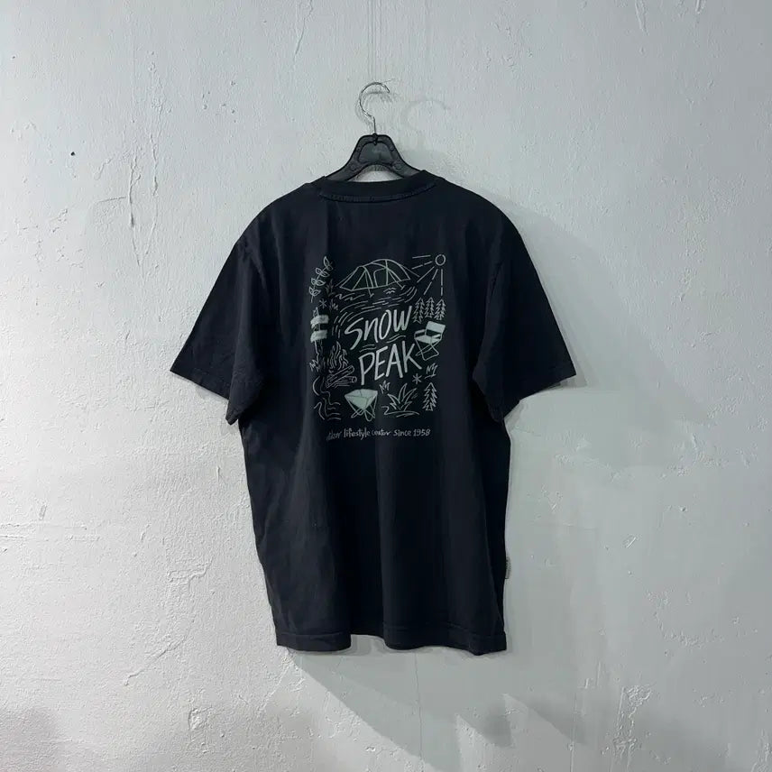 [BUNJANG] Snow Peak Big Logo T-Shirt - Size M / 스노우피크 빅로고 반팔티 M