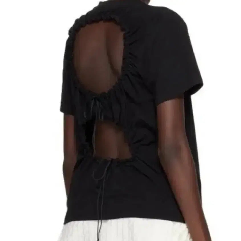 [BUNJANG] Cecilie Bahnsen Backless T-Shirt US 6 / 세실리아 반센 백리스 티셔츠 us6