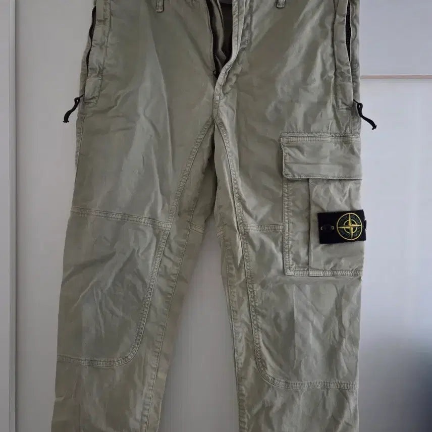 [BUNJANG] Stone Island Cargo Pants Beige / 스톤아일랜드 바지
