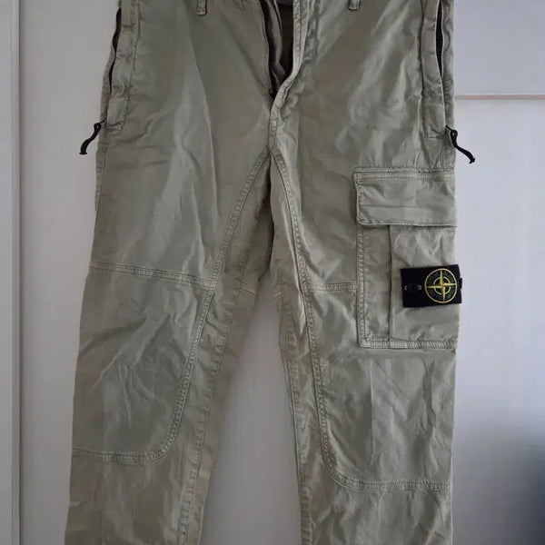 [BUNJANG] Stone Island Cargo Pants Beige / 스톤아일랜드 바지