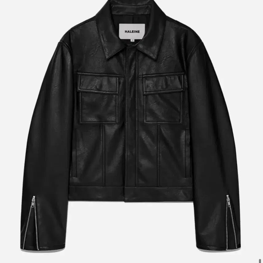 [BUNJANG] Allene Leather Trucker Black Size 2 / 알렌느 레더 트러커 블랙 2사이즈 새제품