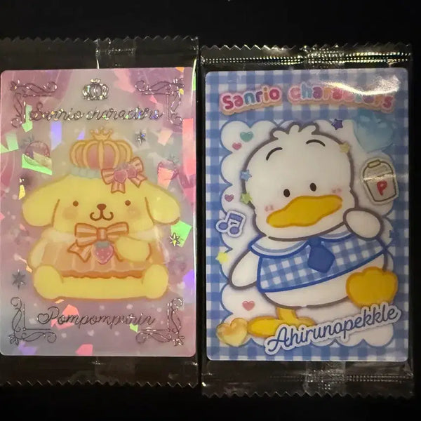 [BUNJANG] Sanrio Wafer Card Series 12 Pompompurin & FECL / 산리오 웨하스 카드 12탄 폼폼푸린 / 페클