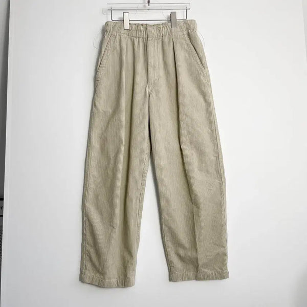 [BUNJANG] Uniqlo U Corduroy Tuck Wide Pants (Size S) / B1 유니클로 U 코듀로이 턱 와이드 팬츠 S사이즈