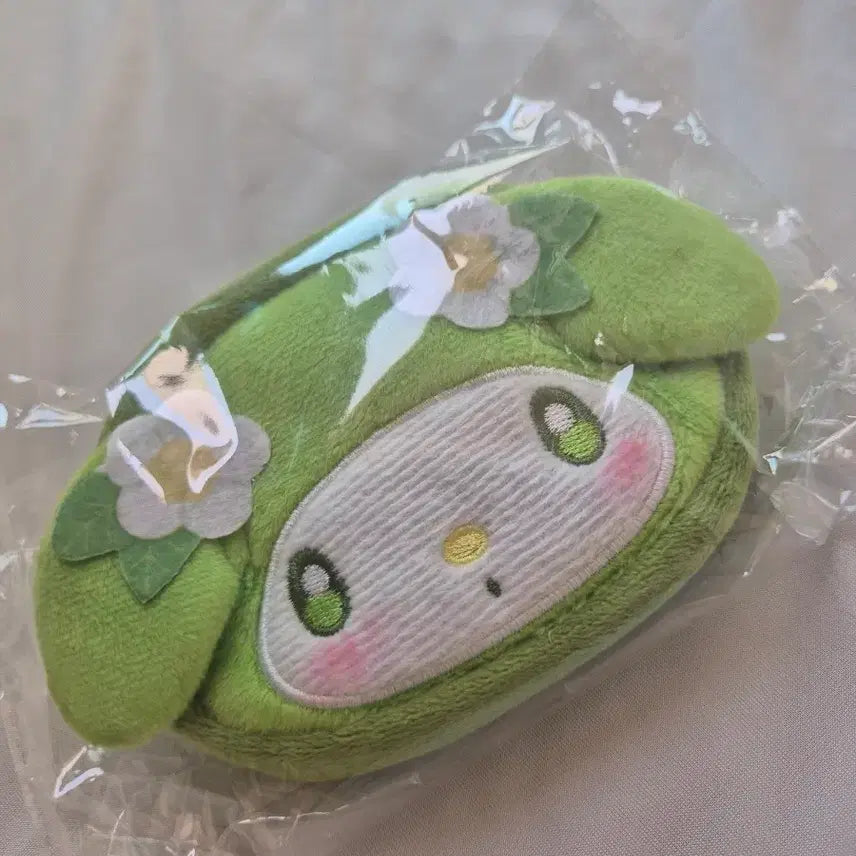 [BUNJANG] My Melody Matcha Pouch Keychain / 마이멜로디 말차 파우치 키링