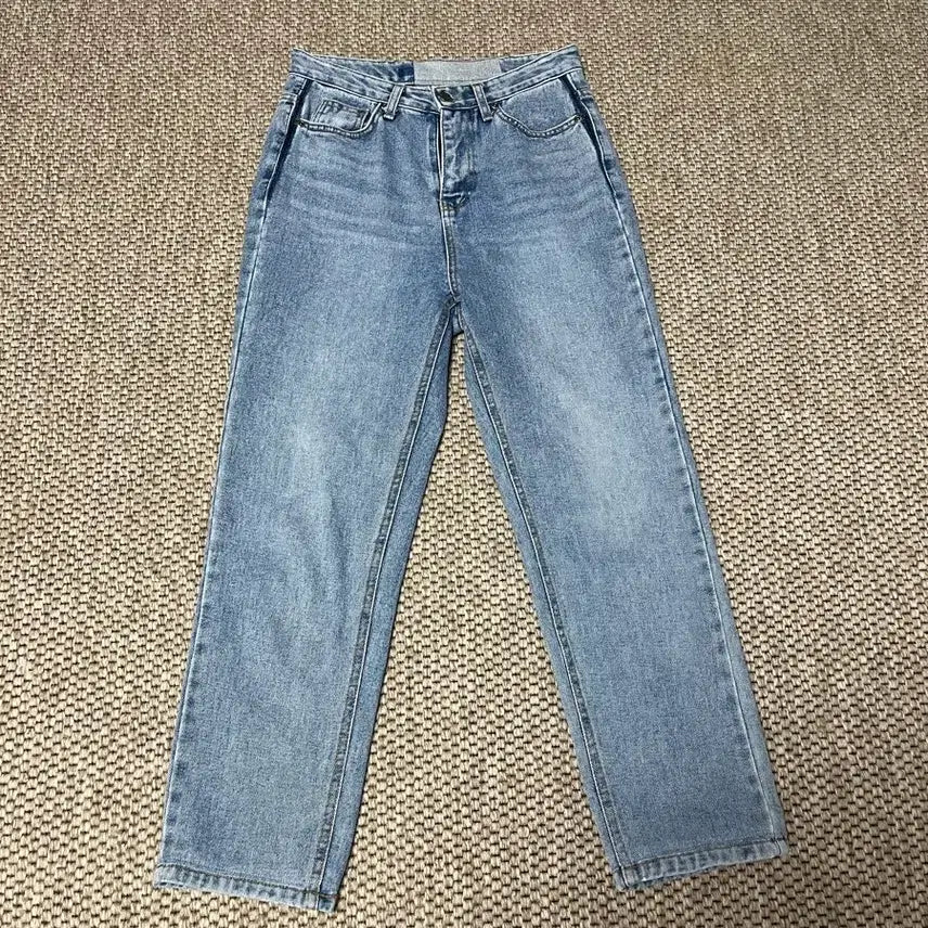 [BUNJANG] Jjoysroom Denim Pants (Light Blue, Size M) / 쪼이쇼룸 데님팬츠 M