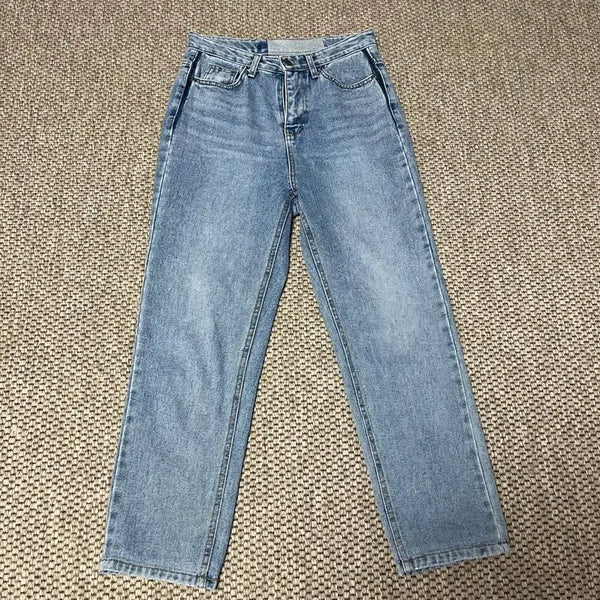 [BUNJANG] Jjoysroom Denim Pants (Light Blue, Size M) / 쪼이쇼룸 데님팬츠 M