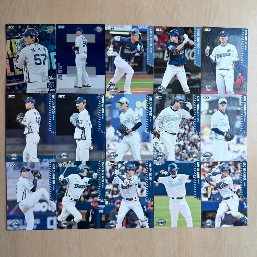 [BUNJANG] NC Dinos 2026 KBO Normal Card Alphabet Set / Nc다이노스 2026 kbo 카드 엔씨 전사민 홀로 엔씨 알파벳