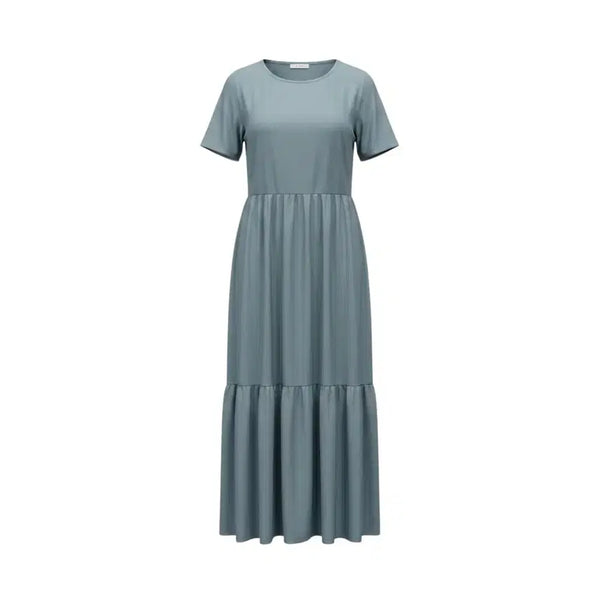 [BUNJANG] Star Club Simply Mint Short Sleeve Midi Dress / 여성F/ 스타클럽 심플리 민트 반팔원피스 30-20