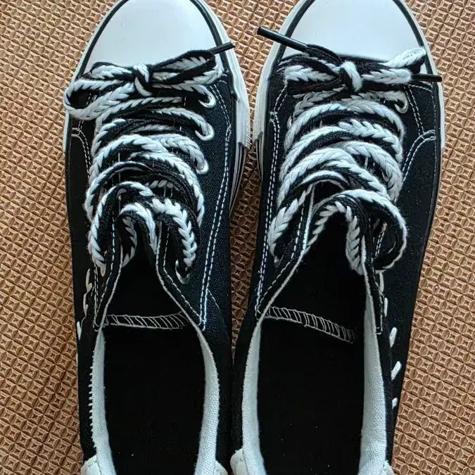 [BUNJANG] Converse Chuck Taylor All Star Sneakers - Black/White / 컨버스 척테일러 올스타 블랙 화이트