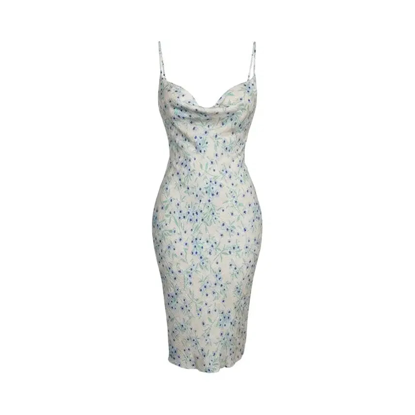 [BUNJANG] Zara Women's Floral Sleeveless Midi Dress XS / 여성XS/ 텍새상품 자라 잔꽃 나시 미디원피스IV 29-1