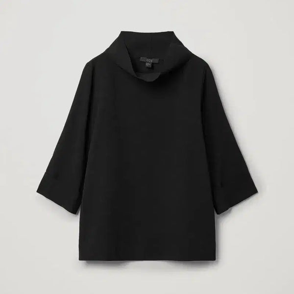 [BUNJANG] COS Funnel Neck Top Black / COS funnel neck top