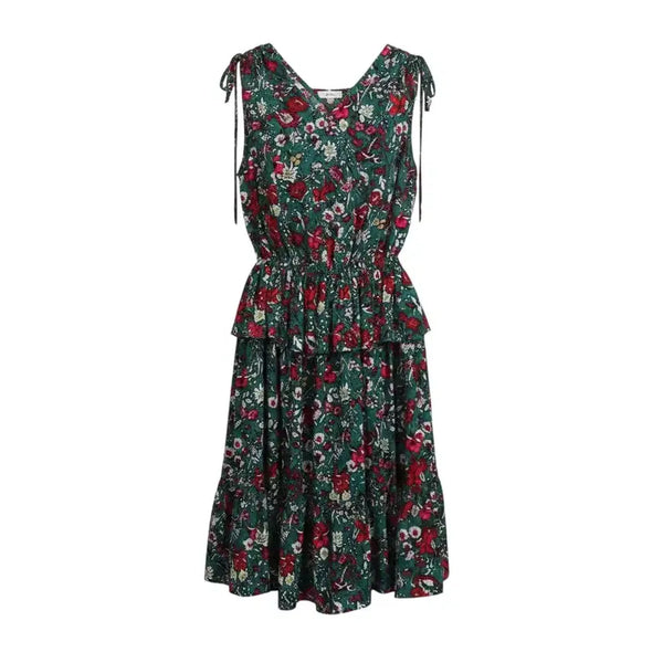 [BUNJANG] 8seconds Floral Sleeveless Dress Women's S / 여성S/ 에잇세컨즈 플로럴 민소매원피스 29-3