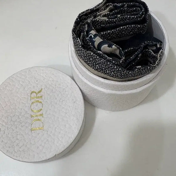 [BUNJANG] Dior Oblique Scarf Navy / 디올 오블리크 스카프 네이비