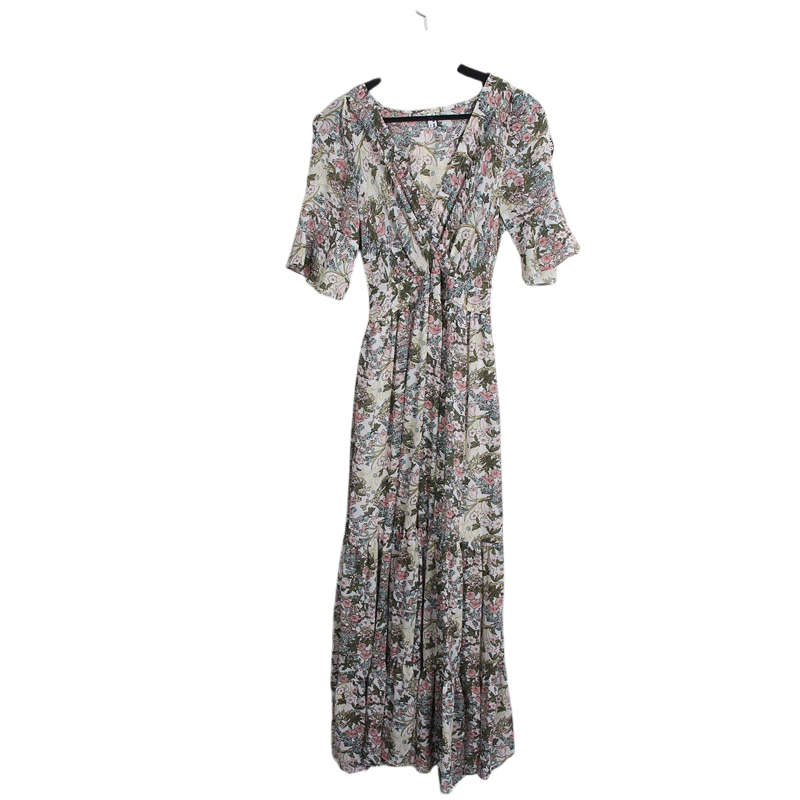 [BUNJANG] Seven Five Eight Wrap Style Long Dress / 여성F/ 세븐파이브에잇 랩스타일 롱 원피스29-10