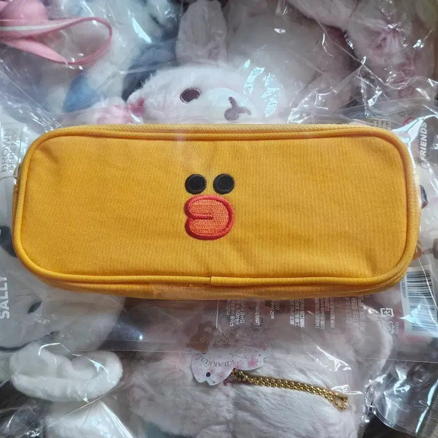 [BUNJANG] Line Friends Sally Nylon Pencil Case / 라인프렌즈 샐리 나일론 필통 정품