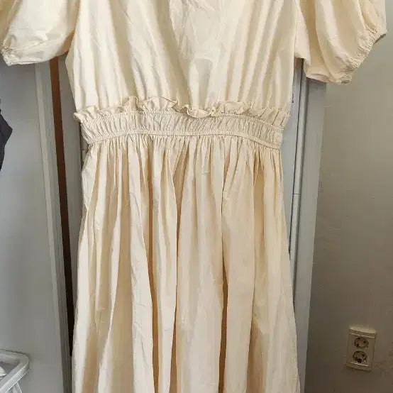 [BUNJANG] Cotton Long Dress Size 55 / 면 원피스 55