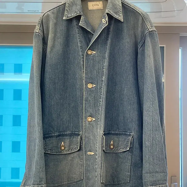 [BUNJANG] Shota Denim Overall Jacket Size 4 / 시오타 데님 오버롤 자켓 4사이즈