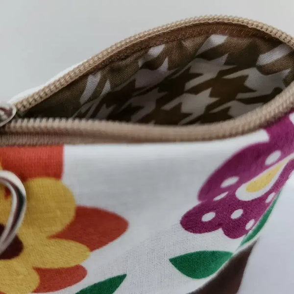 [BUNJANG] Handmade Floral Pattern Glasses Case Pouch / 핸드메이드 꽃 패턴 안경집 파우치