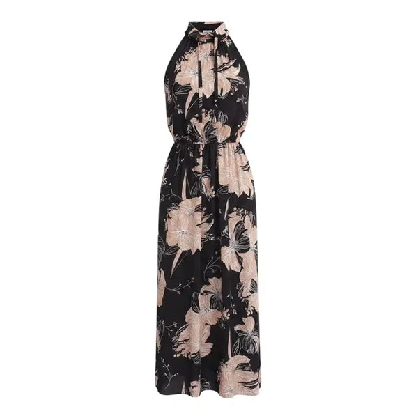 [BUNJANG] Floral Smocked Sleeveless Dress / 여성S/ 플로럴 밴딩 민소매원피스BK 29-19