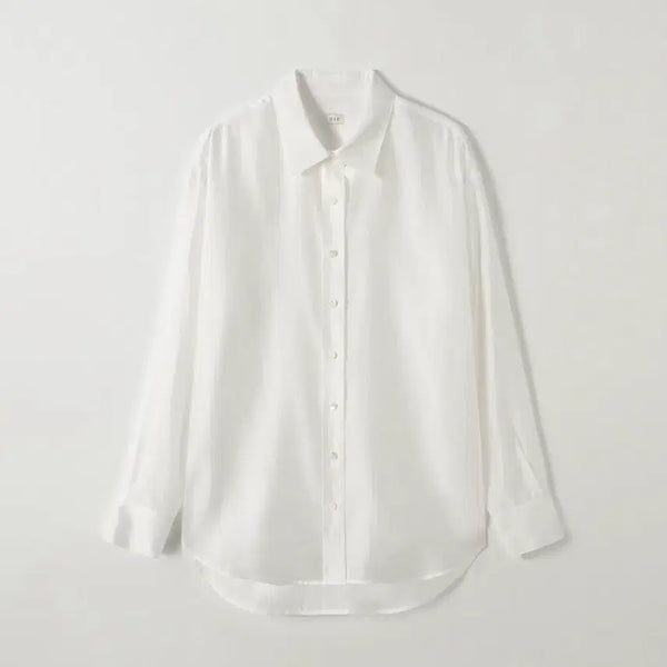 [BUNJANG] sie Nizza Sheer Shirt / 시에 sie 니스 시어 셔츠 시어셔츠 블라우스 오리진 화이트